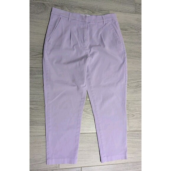 Current Elliott Lavender Purple Pants Sz 27 Soft Ankle Pockets Blogger's fave 97 - Picture 4 of 10